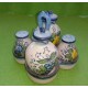 Set per condimenti ceramica