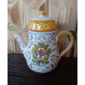 Ceramic Teapot (tuscan handmade decoration)