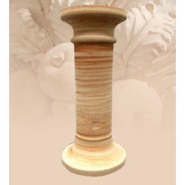 Colonna liscia in terracotta