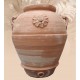 Terracotta big jar (typical tuscan Orcio)