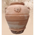 Orcio, vase grande en terre cuite. Typique de la tradition toscane