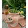 Vase "Orcio" en terre cuite avec 3 poches