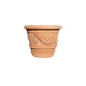 "Conca" Terracotta vase (mod.695)