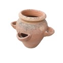 Vase "Orcio" en terre cuite avec 4 poches