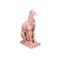 Greyhound dog in terracotta