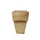 Vase carré en terre cuite (mod. 366A)
