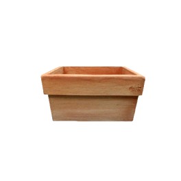 Vase carré en terre cuite (mod. 366C)