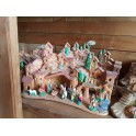 Paesaggio presepe in terracotta