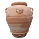 Terracotta big jar (typical tuscan Orcio)
