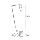 Lamp de sol "Conus Led"