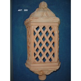 Lanterna terracotta a rombi